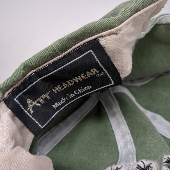 IRIE Jamaica Slideback Baseball Cap Green One Size Adjustable ATT Headwear - Picture 9 of 9